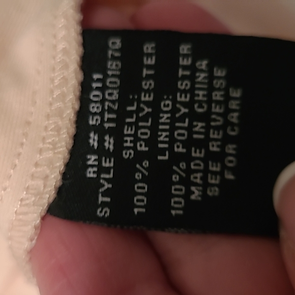 Jax pink lace overlay dress size 4 - Picture 5 of 7